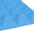 thumbnail image 6 of 12 Pack Set Acoustic Foam Panels, Studio Wedge Tiles,12x12x2 inches Acoustic Foam Sound Absorption 3D Pyramid Studio Treatment Wall Panels, 6 of 7