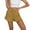 Gold, variant on AXXD Black Cargo Shorts Women Summer Pants With Ruffles Elastic Waist Drawstring Shorts Mother's Day