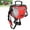 Red, variant on Xirurus Dog Saddle Bag Adjustable Hound Travel Dog Backpack with Side Pockets for Small Medium Large Dogs, Reflective Camping Hiking Gear, Black S (10.2 inches / 26 cm)