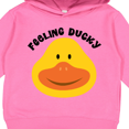 thumbnail image 3 of Inktastic Duck Feeling Ducky Toddler Hoodie, 3 of 4
