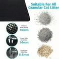 thumbnail image 5 of Large Waterproof Double Layer Cat Litter Mat Non-Slip Washable Pet Litter Box Mat Durable Sand Trapper Easy Clean Cat Toilet Mat, 5 of 9