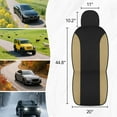 thumbnail image 5 of Road Comforts PolyPro Car Seat Covers– Front Seat Covers, Easy to Install, Universal Fit for Trucks Van SUV - Beige, 5 of 7