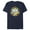 Navy Blue, variant on Men's Pokemon Pikachu and Eevee Happy Holidays Graphic Tee Navy Blue Small