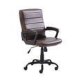 thumbnail image 2 of Mainstays Bonded Leather Mid-Back Manager's Office Chair, 2 of 6
