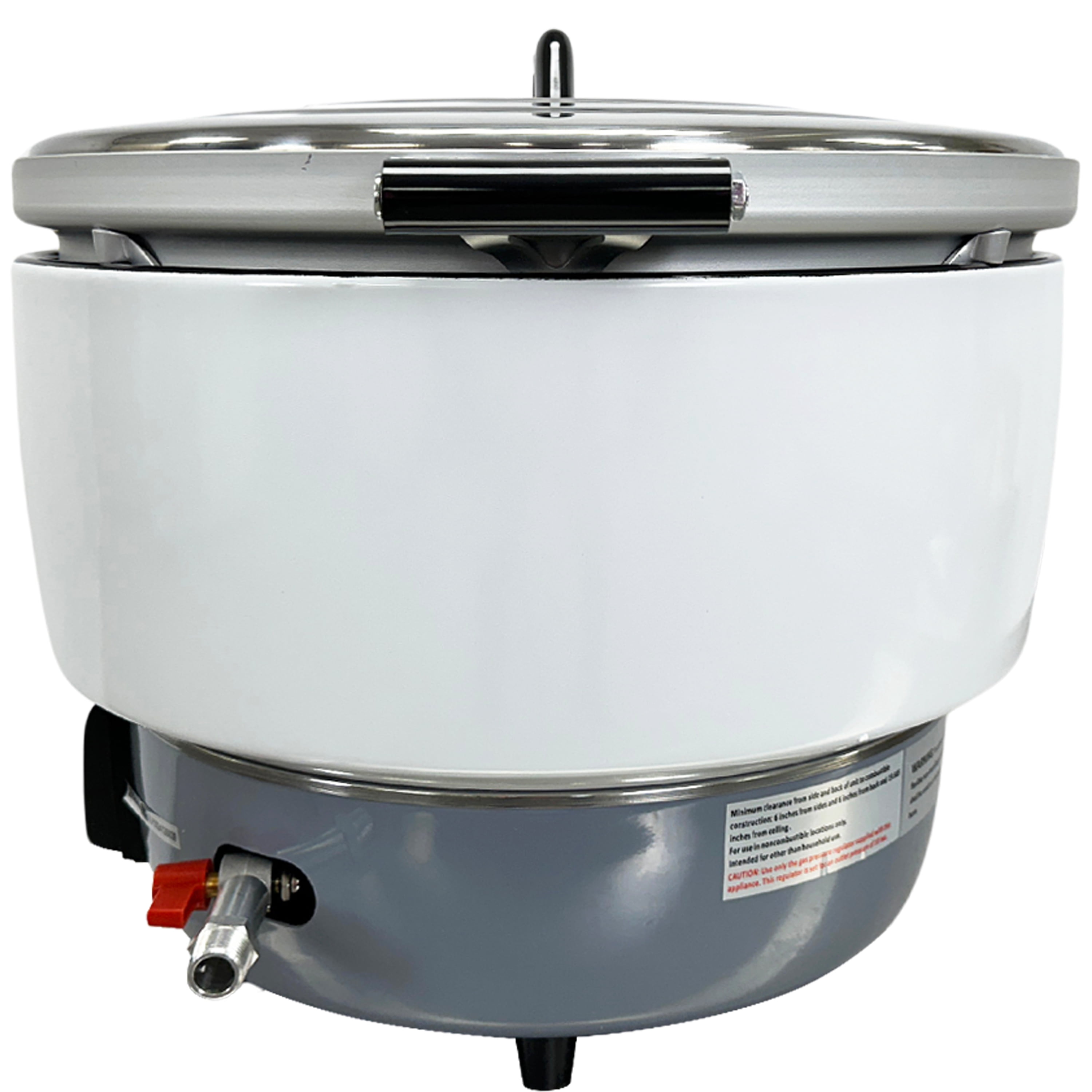 NSF Certified 10L Liquid Propane Gas Rice Cooker – Commercial Grade Large Capacity Rice Maker for Restaurants & Catering