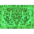thumbnail image 1 of Ahgly Company Indoor Rectangle Animal Green Traditional Area Rugs, 7' x 10', 1 of 1
