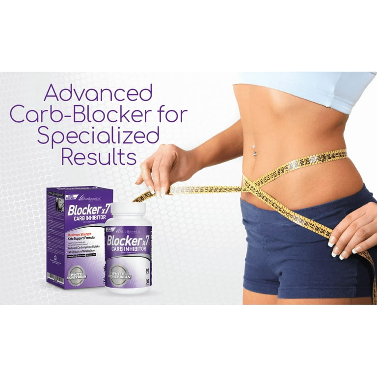 BioGenetic Labs, Carb Blocker X7, 90 Capsules, Keto-Friendly