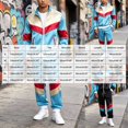 thumbnail image 3 of JFOPQVSM Men's Outfits From The 1980s Retro Color Suits with Jackets and Pants for Halloween Retro Parties Festivals and Street, 3 of 4