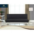 thumbnail image 2 of Hawthorne Collections Dream Lift Convertible Sofa in Tufted Black, 2 of 8
