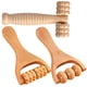 thumbnail image 2 of 3pcs Massage Roller Body Roller Multi-functional Foot Massager Wooden Roller Massager Tool, 2 of 2