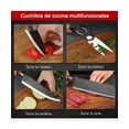 thumbnail image 4 of Juegos de Cuchillos Profesionales de Acero Inoxidable 6 pz madera, 4 of 5