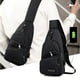 thumbnail image 2 of BCZHQQ Bolso bandolera para mujer y hombre, mochila impermeable con puerto de carga USB, bandolera para senderismo y viajes., 2 of 6