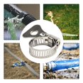 thumbnail image 2 of 10PCS Jubilee Clips Stainless Steel Hose Clip Hose Clamp Worm Drive Hose Clip, 2 of 11