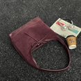 thumbnail image 4 of SPEKSEE Hobo Bag Solid Colour Slouchy Handbag Lightweight Slouchy Shoulder Bag for Women Travel Shopping Work, 4 of 18