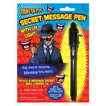Uv Penlight - SECRET MESSAGE PEN W/UV LIGHT 12 PACK