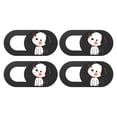 thumbnail image 1 of MasteelfCA 4pcs Decorative Notebook Camera Covers Lovely Dog Design Webcam Covers for Home, 1 of 8