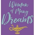 thumbnail image 2 of Girl's Aladdin Dream Woman  Graphic Tee Purple Berry X Large, 2 of 4