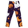 thumbnail image 3 of GERsome Girl's Ankle Length Leggings Cute Print Kids Classic Stretch Pants Soft Comfortable Thin Leggings for Kids 3-8 Years（Size 5-6 Years）, 3 of 3