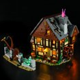 thumbnail image 3 of Q&C Lighting Led Light Kit Lighting Set Compatible With The Lego Ideas Hocus Pocus The Sanderson Sisters' Cottage 21341 Building Blocks Without Lego Set, 3 of 11