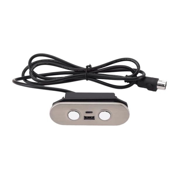 Controlador de sillón reclinable eléctrico Controlador de sofá eléctrico Reemplazo de 2 botones con Redondo