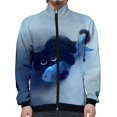 thumbnail image 3 of Chaqueta con estampado 3D de gato para hombre y mujer, estilo Harajuku, hip hop, sudaderas con capucha de nuevo estilo, sudadera informal con cuello alto y cremallera, ropa para hombre, chaquetas, 3 of 4