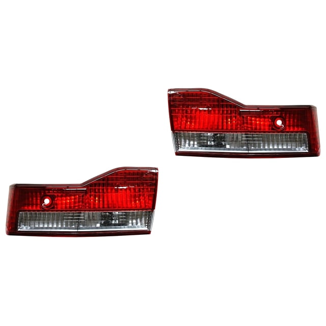 Par de Calaveras TYC 2001 A 2002 Honda Int color Blanco/rojo
