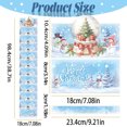 thumbnail image 3 of Steadline Folding Holiday Envelope,Christmas Themed Surprise Pouch With 10 Card Slots,Thick Paper Construction,Interactive Game Prop And Gift Container For Family Gatherings(Blue), 3 of 6
