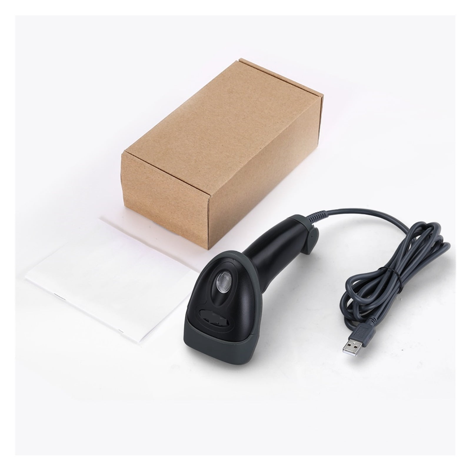 Wired 1D QR 2D Barcode Scanner Handheld Extra Long USB Wired Bar Codes Reader CCD PDF417 Data Matrix Bar Code Scanning ,Easy to Operate