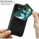 TENDLIN Compatible with iPhone 11 Case Wallet Design Premium Leather Case with 2 Card Holder Slots (Black) - image 4 of 5