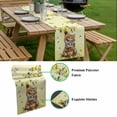 thumbnail image 5 of Lemons Cats Table Runner - 108 Inch Long, Kitchen Dining Table Runner Dresser Scarves, Summer Rustic Botanical Fruits Yellow Farmhouse Decor for Coffee Tables Wedding Party Banquet, 5 of 8