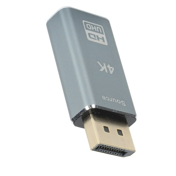 Displayport To HD Multimedia Interface Adapter, 1080P 120Hz 4K HD Multimedia Interface Adapter Male To Female For TV For Display