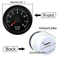 thumbnail image 5 of 52mm Universal Electrical Tachometer Gauge For 2 3 4 5 6 8 Cylinder Gas Engines, 5 of 7