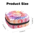 thumbnail image 2 of Sanitary Napkin Storage Bag for Girls Women, Portable First Period Pads Bag Tampons Holder Girls Travel Makeup Bag, Large Capacity Colorful Mandala Pattern, 2 of 6