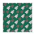 thumbnail image 6 of Wukai Gingerbread Snowman Cookies Waterproof Tablecloth for Kitchen Dining, Fits Square Tables for 2-4 Seats -60"x60", 6 of 7
