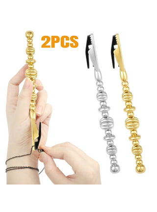 Bracelet Helper Tool Metal Bracelet Helper To Put On Yourself Alligator  Tooth Design Jewelry Assistance Tool For Note Clip - AliExpress