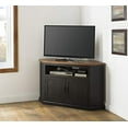 thumbnail image 2 of Martin Svensson Home Meuble Télé d'Angle Rustique, Noir Antique et Tabac Miel, 2 of 5