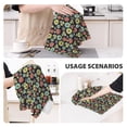 thumbnail image 3 of Sikiie Daisies Flowers Waffle Weave Kitchen Dish Cloth,Super Absorbent Kitchen Dish Towels 16*26 Inches for Dish Rags Washing Dishes, Drying Dishes, 3 of 7