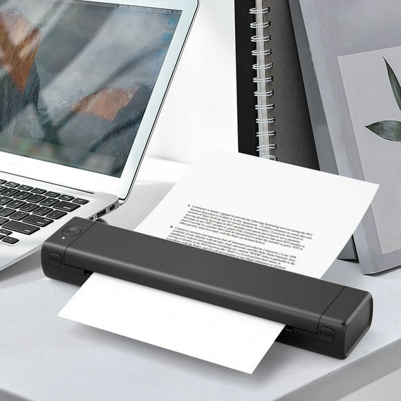 Xihbxyly Impresora Térmica Portátil Inalámbrica Phomemo A4 - Impresora Móvil Sin Tinta para Ios, Android y Pc - Impresora Bluetooth Compacta para Viajes, Oficina, Escuela, Hogar y Coche - Incluye 10