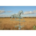 thumbnail image 2 of Good Directions Horse Weathervane, Blue Verde Copper - 33"L, 2 of 4