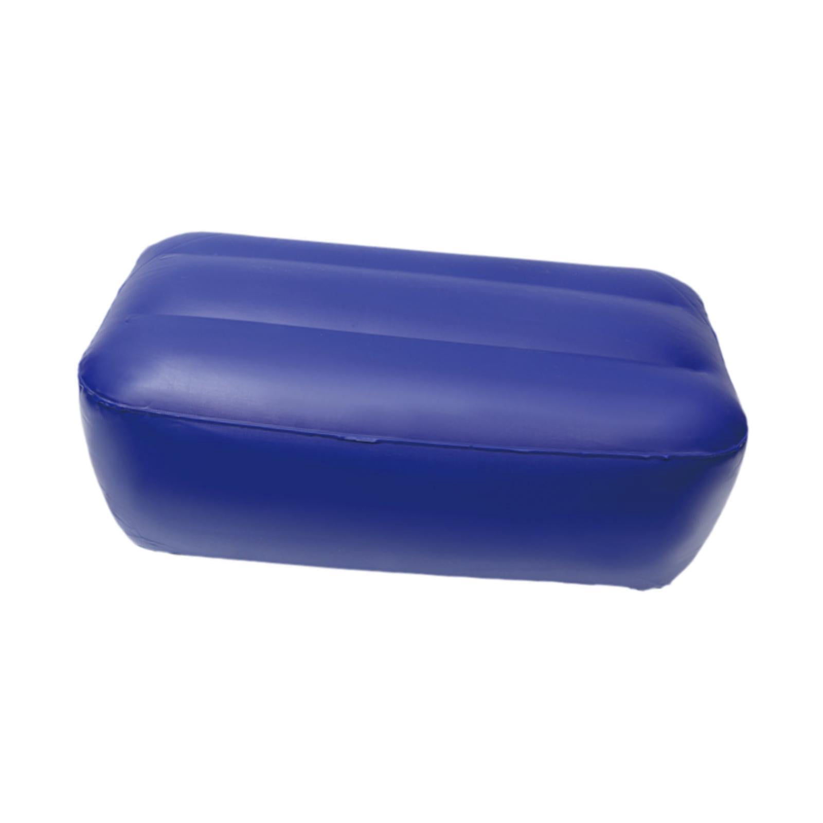 funtasica Inflatable Boat Seat Cushion Kayak Seat Pad 57x37cm Soft PVC Fishing Cushion for Fishing Boats Canoe Floating Outdoor Camping