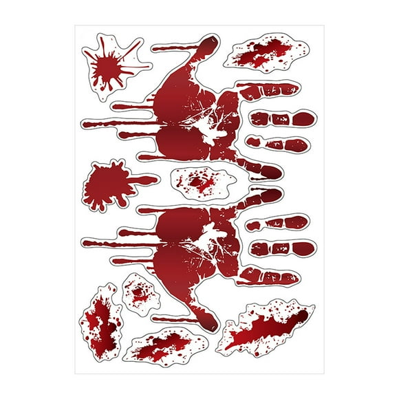 Halloween Decor Halloween Ghost Decoration Wall Stickers Halloween Party Atmosphere Window Glass Decoration Wall Sticker
