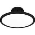 thumbnail image 3 of Quoizel Outskirts Integrated LED Earth Black Semi-Flush Mount - Earth Black, 3 of 9