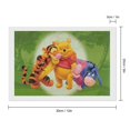 thumbnail image 2 of Winnie The Pooh Diamond Art Kits for Adults Diamond Art Gem Art Painting Full Drill Round Art Gem Painting Kit for Home Wall Decor, 2 of 6
