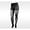 Black, variant on Juzo 2100 Naturally Sheer Open Toe Pantyhose - 15-20 mmHg Reg Black IV