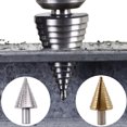 thumbnail image 1 of Gwong Electrónica Instalación de conductos de taladro de 5-35 mm STEP BIT Herramienta industrial de acero de alta velocidad, 1 of 7