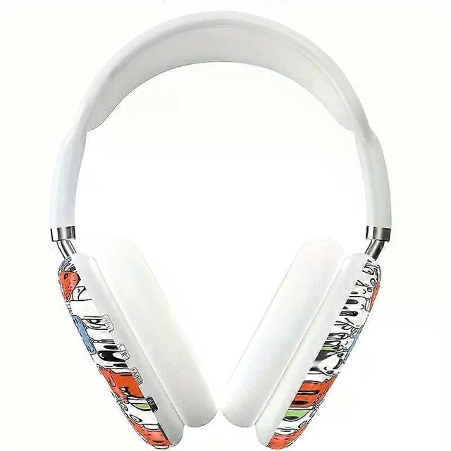 Wireless Headphones HIFI Sound Quality Portable Wireless Headphones Graffiti Pattern Comfortable Earmuffs Enjoy Music and Hands-free Calls