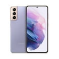thumbnail image 2 of Restored Samsung Galaxy S21 5G G991U (Fully Unlocked) 128GB Phantom Violet w/ Pre-Installed Tempered Glass (Refurbished), 2 of 6