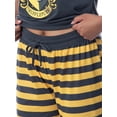 thumbnail image 4 of Harry Potter Womens' Hogwarts House Crest Jogger Pajama Set-All Houses, 4 of 6