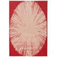 thumbnail image 2 of Safavieh Courtyard Lincoln Radiant Indoor/Outdoor Area Rug, Red/Beige, 5'3" x 7'7", 2 of 9