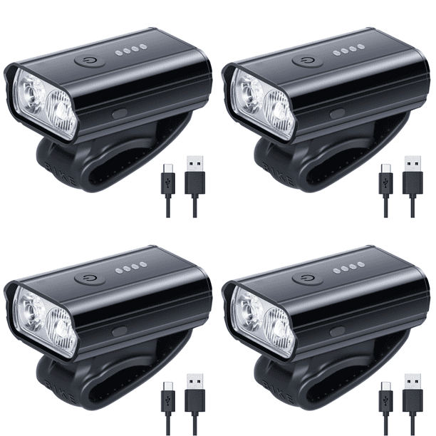 800LM bicicleta linterna 1200mAh batería de litio LED bicicleta faro IPX4 impermeable